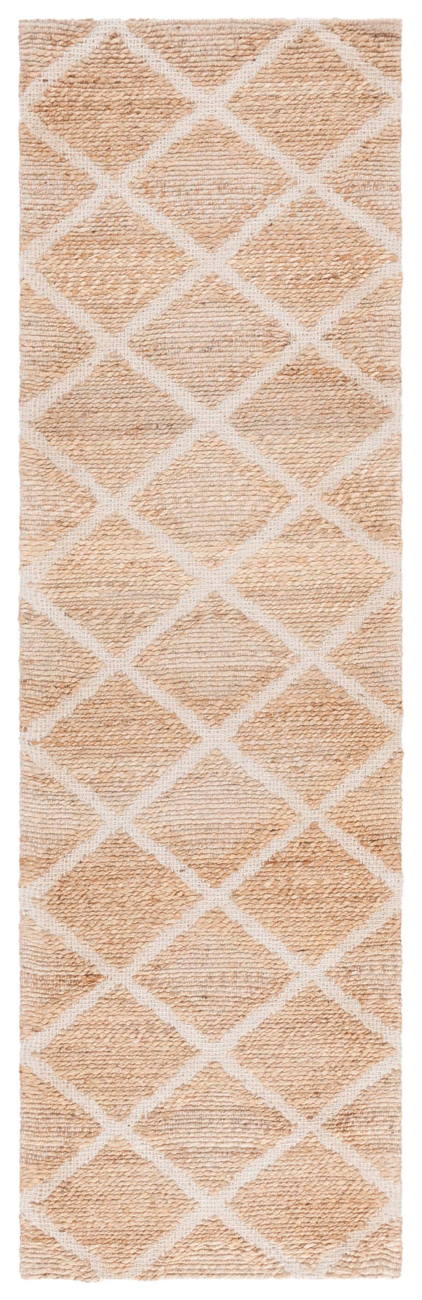 Safavieh Natural Fiber 657a Rug - Elegant Ivory Design, Eco-friendly Jute & Cotton Blend For Timeless Style Natural ,Ivory 80% Jute 20% Cotton Nfb657a-8