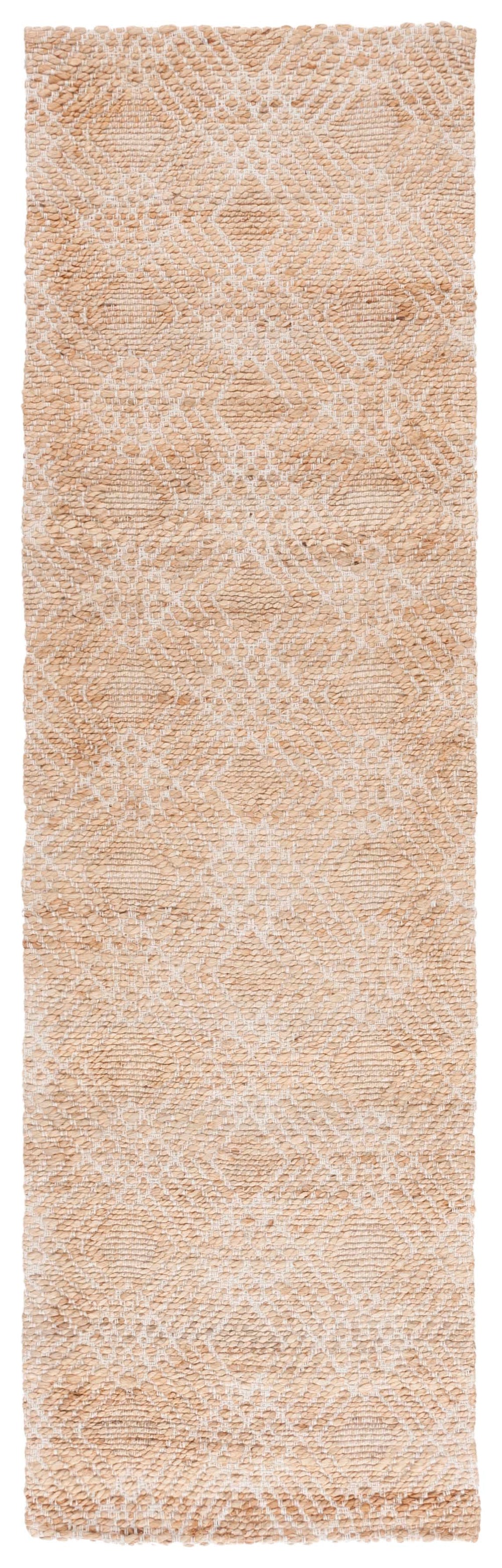 Safavieh Natural Area Rug - Handloomed Jute & Cotton Blend In Elegant Ivory Tones For Timeless Home Decor Natural ,Ivory 80% Jute 20% Cotton Nfb658a-8
