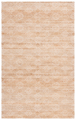 Safavieh Natural Area Rug - Handloomed Jute & Cotton Blend In Elegant Ivory Tones For Timeless Home Decor Natural ,Ivory 80% Jute 20% Cotton Nfb658a-8