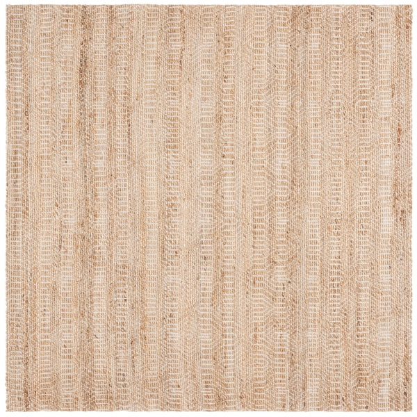 Safavieh Natural Fiber Area Rug – Handloomed Jute & Cotton Blend For Timeless Style And Elegance In Any Space Natural ,Ivory 80% Jute 20% Cotton Nfb659a-5