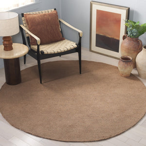 Safavieh Natural Hand Tufted Area Rug – Elegant Eco-friendly Design For Timeless Home Sophistication Natural 80% Jute 20% Cotton Nfb725a-6sq