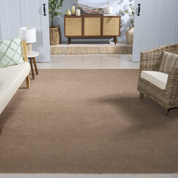 Safavieh Natural Runner Rug - Elegant Hand-tufted Jute And Cotton Design For Sophisticated Home Decor Natural 80% Jute 20% Cotton Nfb725a-8