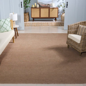 Safavieh Natural Hand Tufted Area Rug – Elegant Eco-friendly Design For Timeless Home Sophistication Natural 80% Jute 20% Cotton Nfb725a-6sq