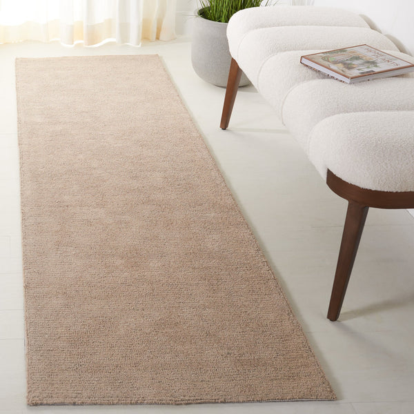 Safavieh Natural Runner Rug - Elegant Hand-tufted Jute And Cotton Design For Sophisticated Home Decor Beige 80% Jute 20% Cotton Nfb725b-28