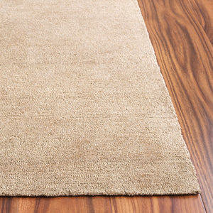 Safavieh Natural Runner Rug - Elegant Hand-tufted Jute And Cotton Design For Sophisticated Home Decor Gold 80% Jute 20% Cotton Nfb725d-5