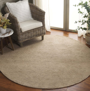 Safavieh Natural Runner Rug - Elegant Hand-tufted Jute And Cotton Design For Sophisticated Home Decor Gold 80% Jute 20% Cotton Nfb725d-6r