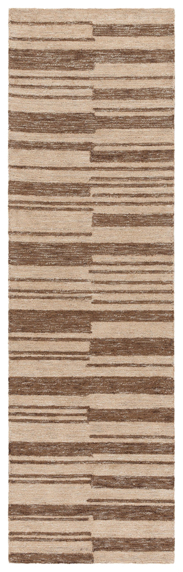 Safavieh Natural Elegance Hand-tufted Runner Rug With Premium Jute, Wool, And Cotton For Stylish Spaces Natural ,Brown 50% Jute 30% Wool 20% Cotton Nfb726t-28