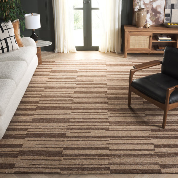 Safavieh Natural Elegance Hand-tufted Runner Rug With Premium Jute, Wool, And Cotton For Stylish Spaces Natural ,Brown 50% Jute 30% Wool 20% Cotton Nfb726t-8