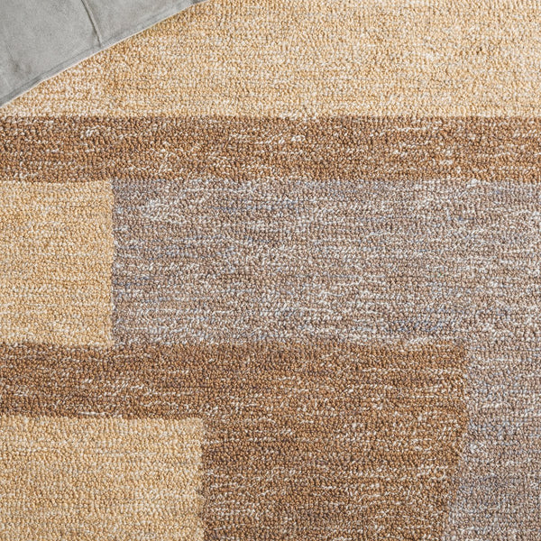 Safavieh Natural Runner Rug – Hand-tufted Geometric Design In Elegant Neutral Tones For Modern Spaces Natural ,Grey 50% Jute 30% Wool 20% Cotton Nfb727f-5