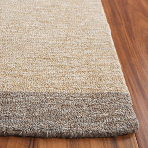 Safavieh Natural Area Rug - Hand-tufted Elegance In Earthy Tones, Ideal For Sophisticated Home Décor Natural ,Grey 50% Jute 30% Wool 20% Cotton Nfb727f-4
