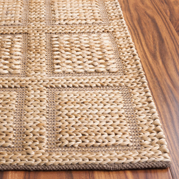 Safavieh Natural Area Rug - Exquisite Jute Design In Earthy Tones For Sustainable Home Elegance And Comfort Natural ,Brown Jute Nfb775a-6