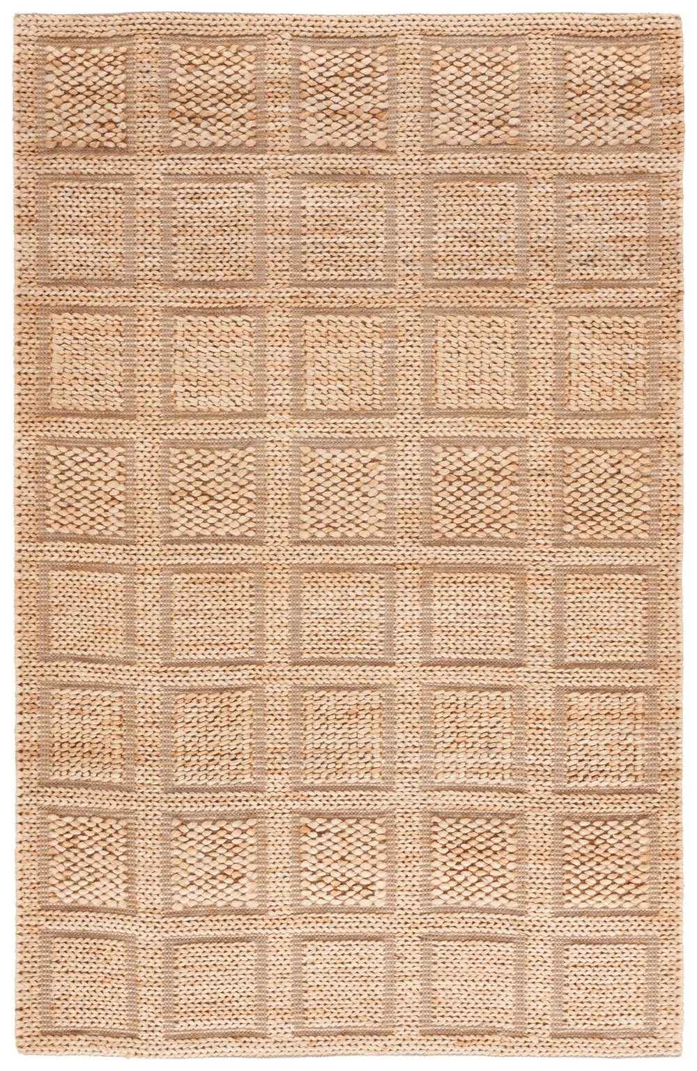 Safavieh Natural Area Rug - Exquisite Jute Design In Earthy Tones For Sustainable Home Elegance And Comfort Natural ,Brown Jute Nfb775a-6