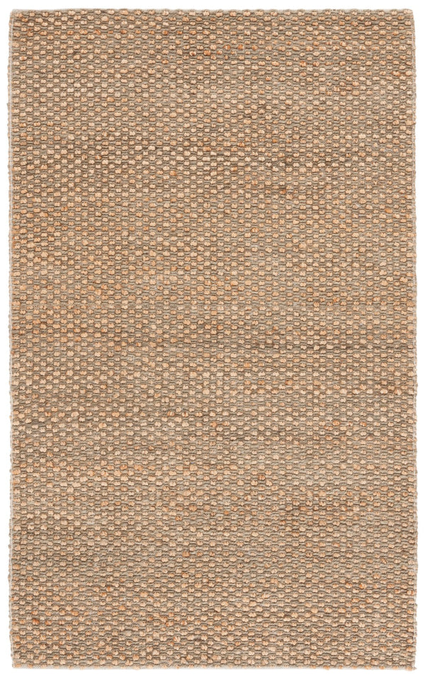 Safavieh Natural Fiber Area Rug - Handcrafted Jute In Brown, 6' Square - Timeless Comfort & Style For Home Natural ,Green Jute Nfb776y-4
