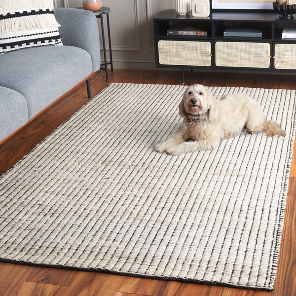 Safavieh Natural Fiber Area Rug - Handcrafted Jute Beauty From India For Timeless Style And Luxury Comfort Ivory Jute Nfb778a-28