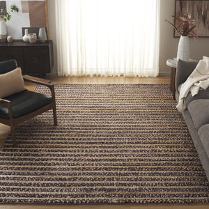 Safavieh Natural Fiber Area Rug - Handcrafted Indian Jute Beauty With Timeless Elegance And Rustic Charm Natural ,Brown Jute Nfb779t-28