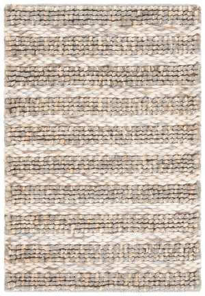 Safavieh Natural Fiber Area Rug - Handcrafted Indian Jute Beauty With Timeless Elegance And Rustic Charm Sage ,Bleach Jute Nfb779w-28