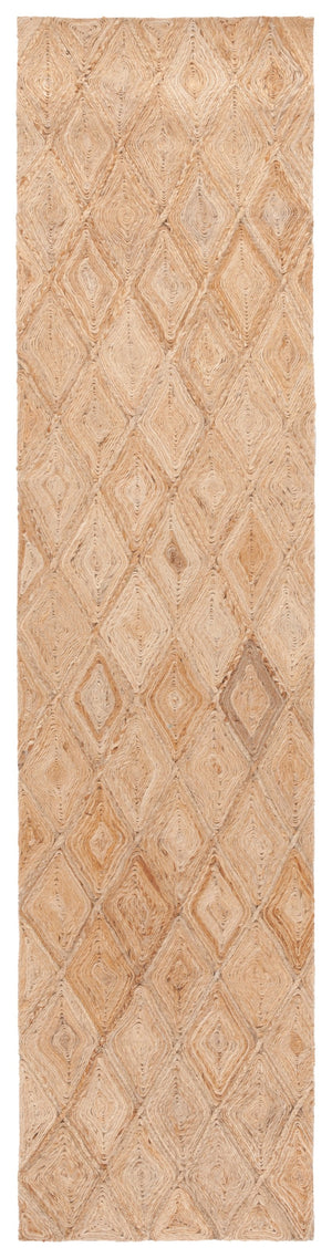 Safavieh Natural Hand-loomed Jute Area Rug - Artisanal Elegance With Textured Diamond Pattern For Cozy Spaces Natural Jute Pile Nfb825a-29