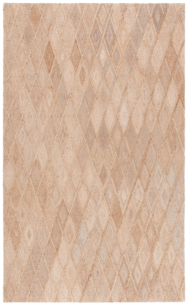Safavieh Natural Hand-loomed Jute Area Rug - Artisanal Elegance With Textured Diamond Pattern For Cozy Spaces Natural Jute Pile Nfb825a-29