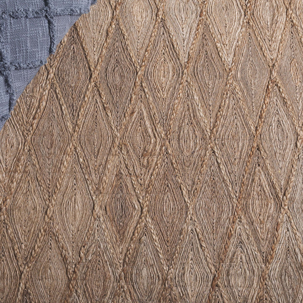 Safavieh Natural Hand-loomed Jute Area Rug - Artisanal Elegance With Textured Diamond Pattern For Cozy Spaces Natural Jute Pile Nfb825a-29