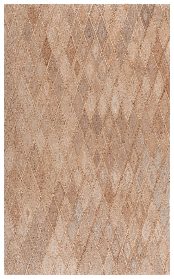 Safavieh Natural Hand-loomed Jute Area Rug - Artisanal Elegance With Textured Diamond Pattern For Cozy Spaces Natural Jute Pile Nfb825a-29