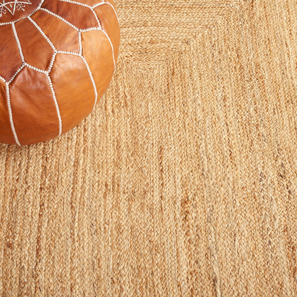 Safavieh Natural Fiber 827a Grey Area Rug – Luxurious Texture With 80% Leather & 20% Jute For Elegant Spaces Natural ,Grey 80% Leather,20% Jute Nfb827a-3