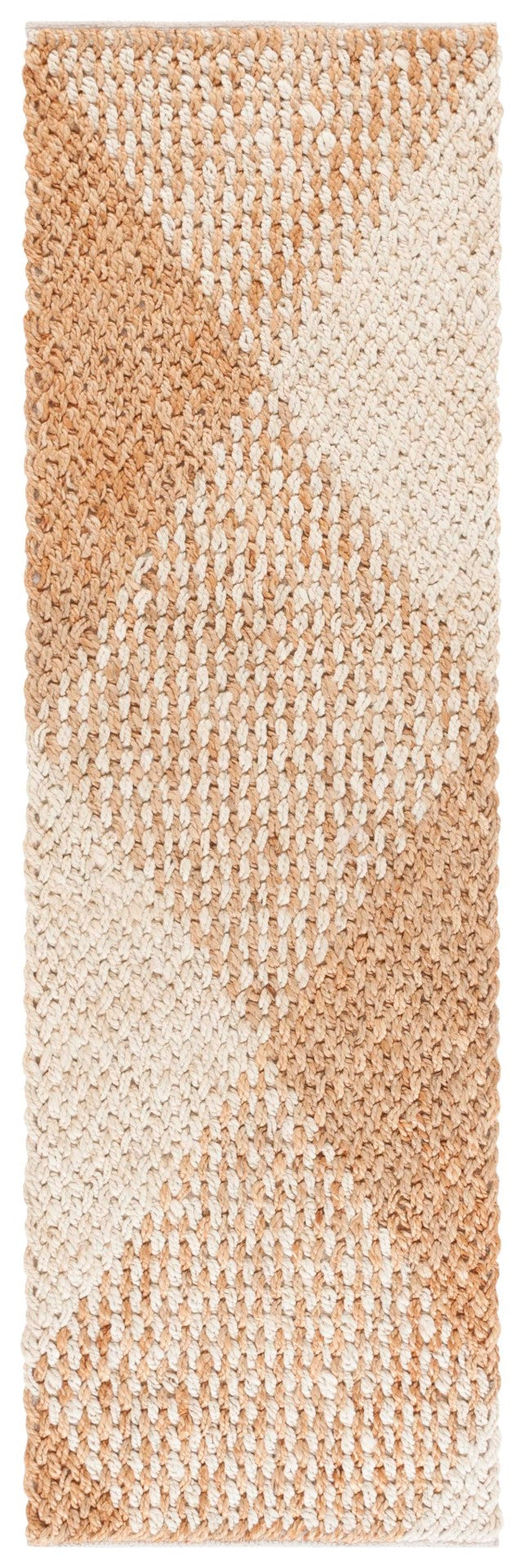 Safavieh Natural Hand Woven Area Rug - Luxurious Jute And Cotton Blend For Cozy, Earthy Home Décor Natural ,Bleach 65% Jute,35% Cotton Nfb875a-6