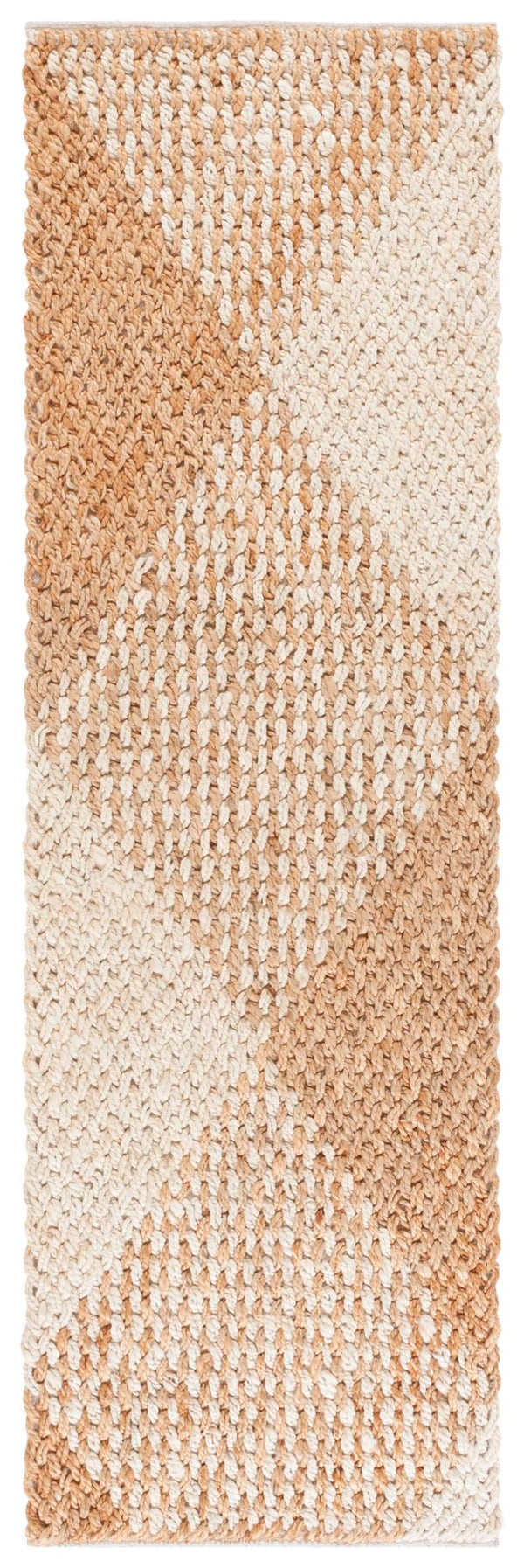 Safavieh Natural Hand Woven Area Rug - Luxurious Jute And Cotton Blend For Cozy, Earthy Home Décor Natural ,Bleach 65% Jute,35% Cotton Nfb875a-6