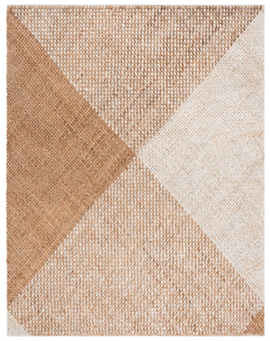 Safavieh Natural Hand-woven Area Runner Rug In Elegant Natural And Bleached Hues For Timeless Decor Appeal Natural ,Bleach 65% Jute,35% Cotton Nfb875a-8