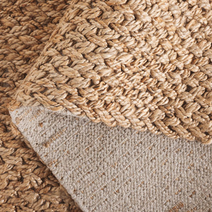 Safavieh Natural Runner Area Rug - Stylish Jute And Cotton Flatweave For Hallways, Kitchens, And Living Rooms Natural 65% Jute & 35% Cotton Nfb876a-5
