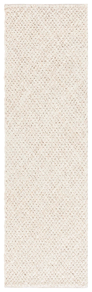 Safavieh Natural Runner Area Rug - Stylish Jute And Cotton Flatweave For Hallways, Kitchens, And Living Rooms Bleach ,Ivory 65% Jute & 35% Cotton Nfb876b-28