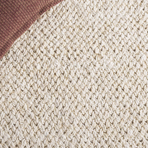 Safavieh Natural Runner Area Rug - Stylish Jute And Cotton Flatweave For Hallways, Kitchens, And Living Rooms Bleach ,Ivory 65% Jute & 35% Cotton Nfb876b-5