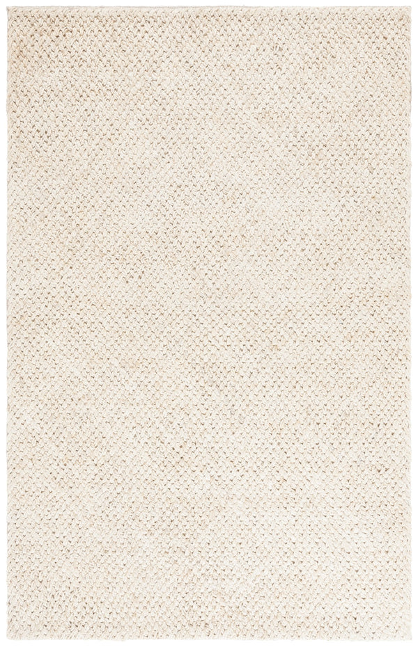 Safavieh Natural Runner Area Rug - Stylish Jute And Cotton Flatweave For Hallways, Kitchens, And Living Rooms Bleach ,Ivory 65% Jute & 35% Cotton Nfb876b-5