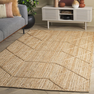 Safavieh Natural Jute Runner Rug - Handwoven Elegance With Earthy Tones For Timeless Home Décor Style Natural Jute Nfb925a-5