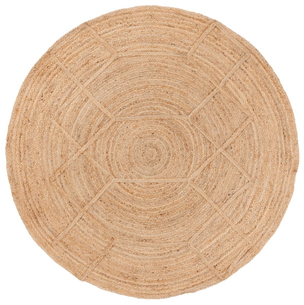 Safavieh Natural Jute Area Rug - Handcrafted Geometric Design For Timeless Home Decor And Elegant Style Natural Jute Nfb925a-8