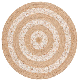 Safavieh Natural Handloomed Runner Area Rug - Elegant Geometric Design For Modern And Traditional Spaces Natural ,Ivory Jute Nfb926a-6r