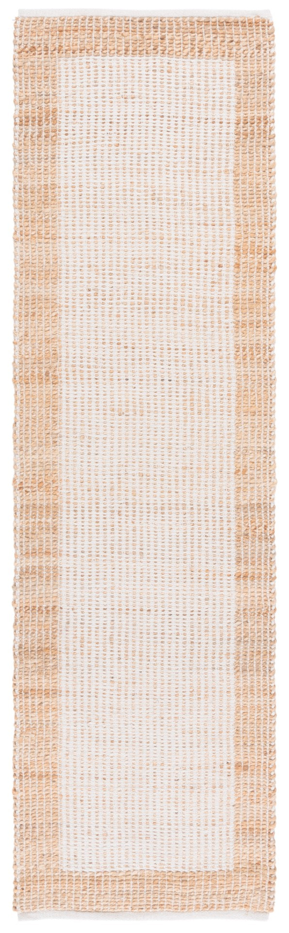 Safavieh Natural Handwoven Area Rug - Artisan Craftsmanship With Eco-friendly Comfort For Timeless Elegance Natural ,Ivory 60% Jute & 40% Cotton Nfb975a-6