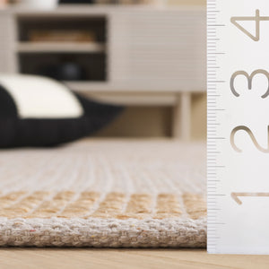 Safavieh Natural Handwoven Runner Rug – Timeless Elegance And Artisanal Charm For Your Home Decor Natural ,Ivory 60% Jute & 40% Cotton Nfb975a-5