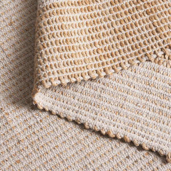 Safavieh Natural Handwoven Area Rug - Artisan Craftsmanship With Eco-friendly Comfort For Timeless Elegance Natural ,Ivory 60% Jute & 40% Cotton Nfb975a-6