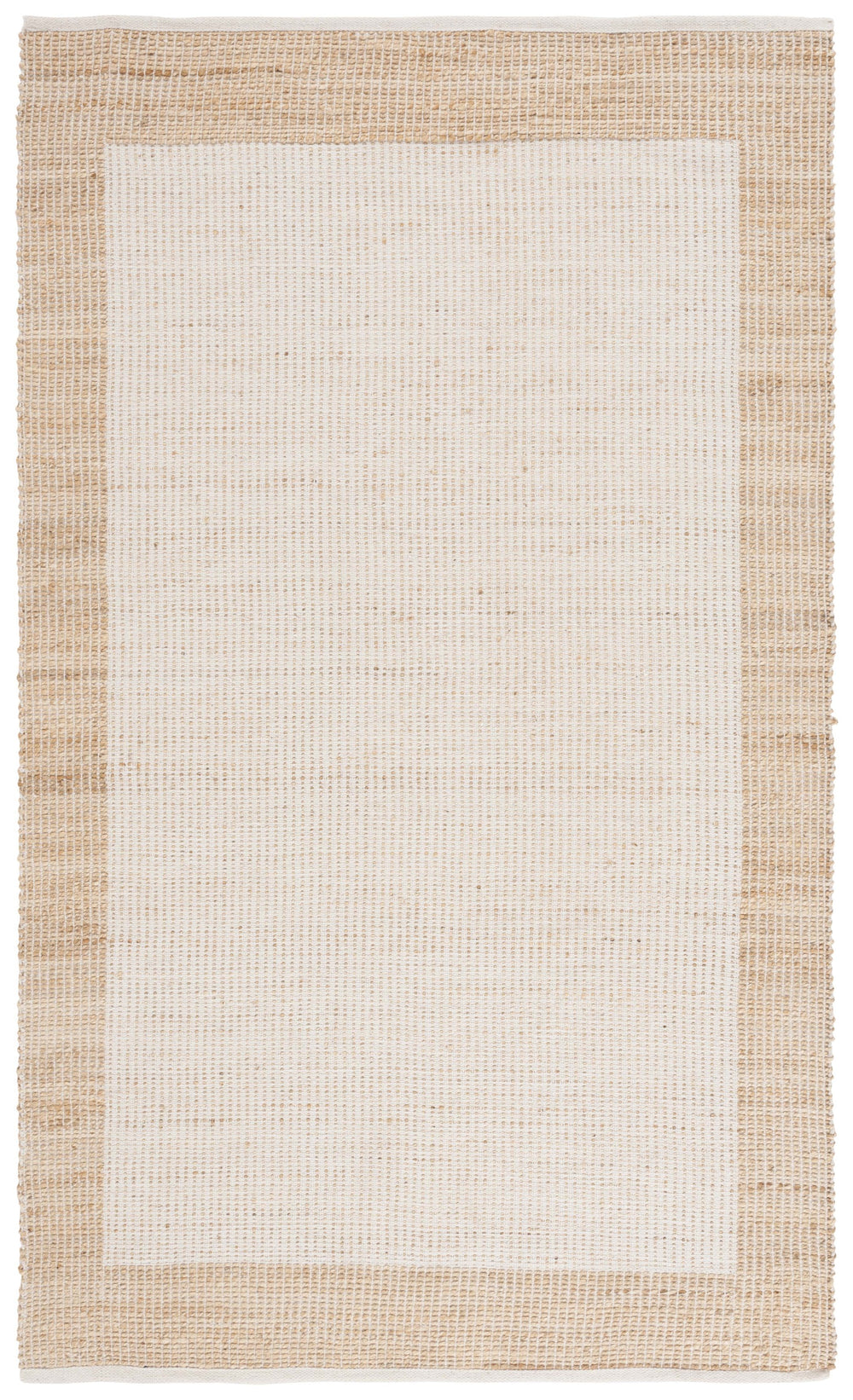 Safavieh Natural Handwoven Runner Rug – Timeless Elegance And Artisanal Charm For Your Home Decor Natural ,Ivory 60% Jute & 40% Cotton Nfb975a-5