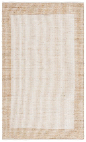 Safavieh Natural Handwoven Runner Rug – Timeless Elegance And Artisanal Charm For Your Home Decor Natural ,Ivory 60% Jute & 40% Cotton Nfb975a-5