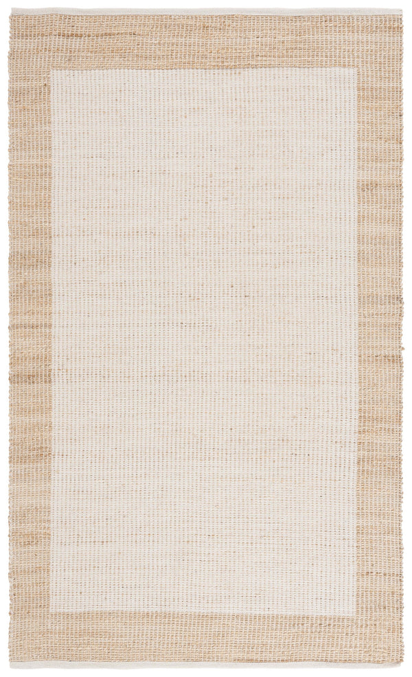 Safavieh Natural Handwoven Runner Rug – Timeless Elegance And Artisanal Charm For Your Home Decor Natural ,Ivory 60% Jute & 40% Cotton Nfb975a-5