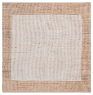 Safavieh Natural Handwoven Area Rug - Artisan Craftsmanship With Eco-friendly Comfort For Timeless Elegance Natural ,Ivory 60% Jute & 40% Cotton Nfb975a-6