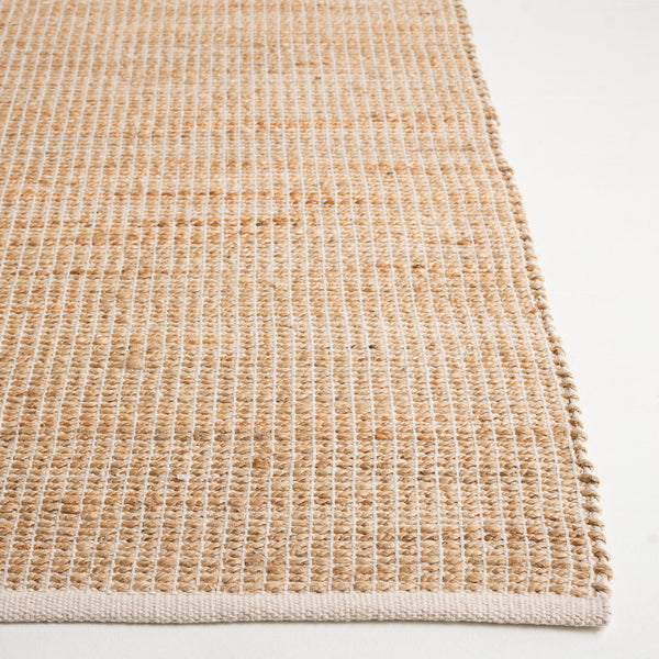 Safavieh Natural Handwoven Jute Rug — Neutral, Pattern-Free Flatweave For Durable, Cozy Coastal & Modern Spaces 4'-0" x 6'-0" NFB976A-4