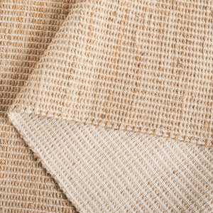 Safavieh Natural Handwoven Jute Rug — Neutral, Pattern-Free Flatweave For Durable, Cozy Coastal & Modern Spaces 4'-0" x 6'-0" NFB976A-4