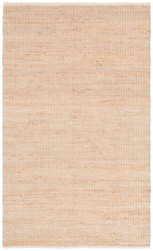 Safavieh Natural Handwoven Jute Rug — Neutral, Pattern-Free Flatweave For Durable, Cozy Coastal & Modern Spaces 4'-0" x 6'-0" NFB976A-4