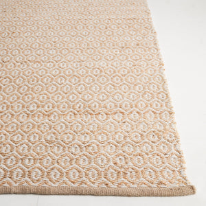 Safavieh Natural Handcrafted Jute Area Rug — Eco-Friendly Flat-Weave Texture For Coastal, Minimal & Modern Homes 4'-0" x 6'-0" NFB977A-4