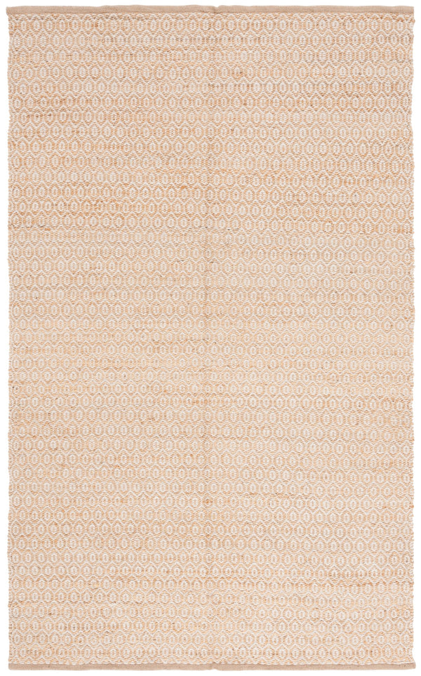 Safavieh Natural Handcrafted Jute Area Rug — Flat-Weave, Eco-Friendly Texture For Coastal, Modern & Rustic Homes 6'-0" x 6'-0" NFB977A-6SQ