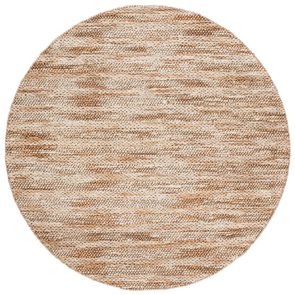 Safavieh Natural Fiber Couture Ivory Area Rug – Hand Loomed Jute & Cotton Runner For Elegant Spaces Ivory ,Natural 80% Jute 20% Cotton Nfc101a-6r