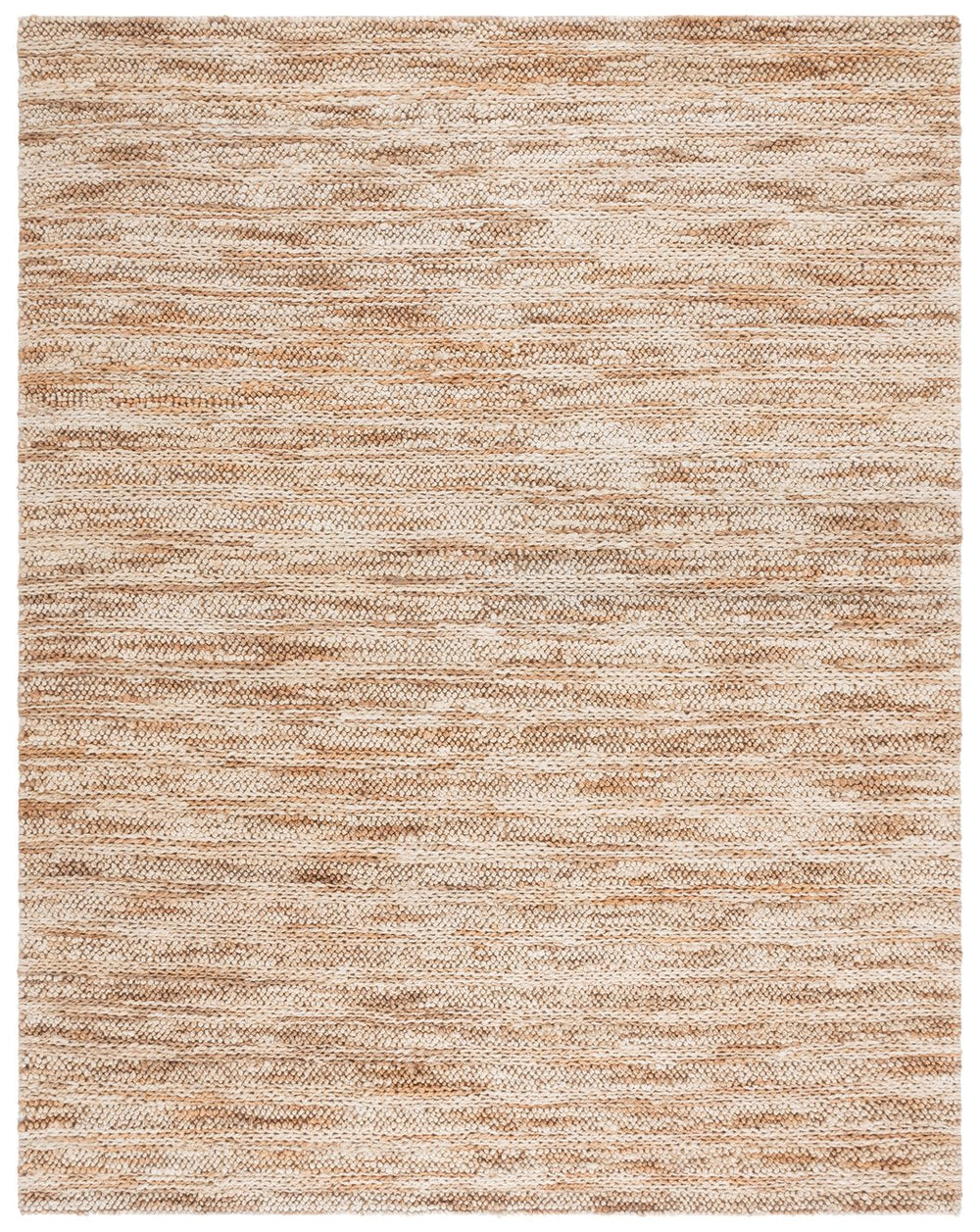 Safavieh Natural Fiber Couture Ivory Area Rug – Hand Loomed Jute & Cotton Runner For Elegant Spaces Ivory ,Natural 80% Jute 20% Cotton Nfc101a-6sq