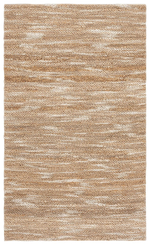 Safavieh Natural Fiber Couture Ivory Area Rug – Hand Loomed Jute & Cotton Runner For Elegant Spaces Natural 80% Jute 20% Cotton Nfc101b-5